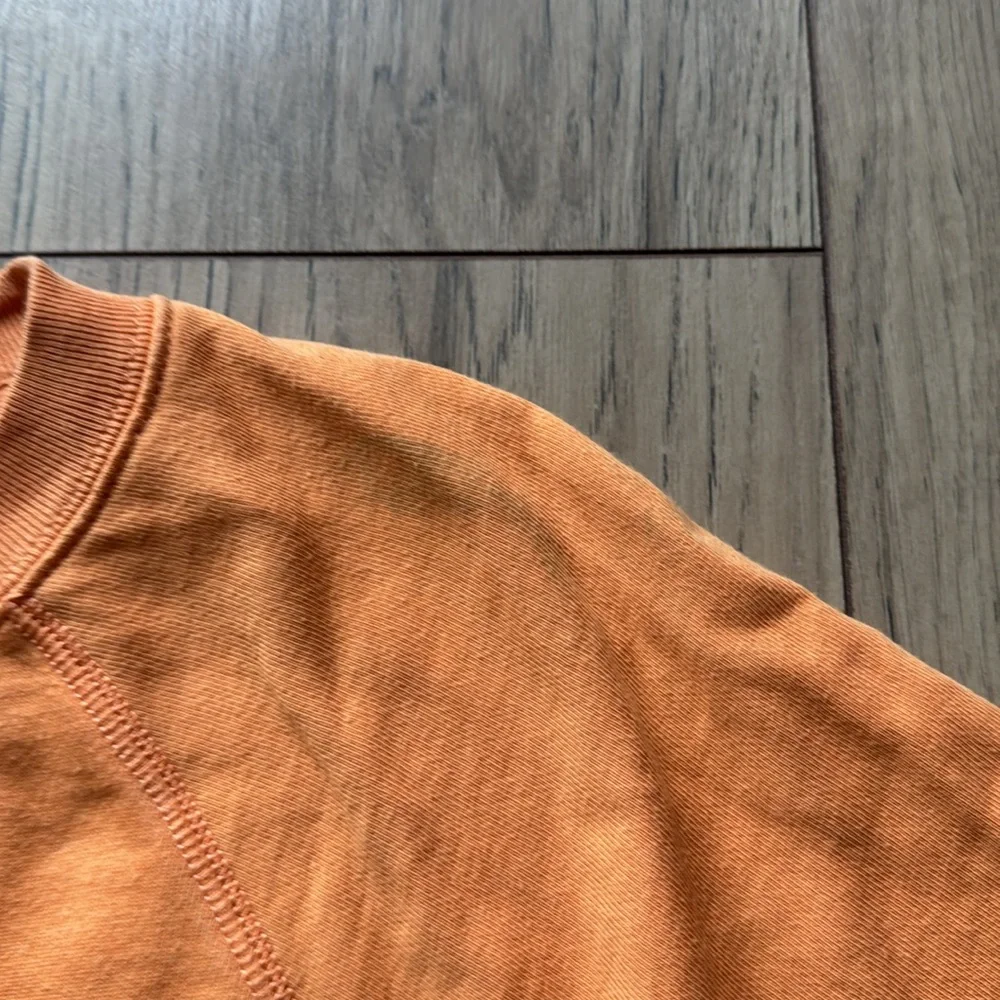 J. Crew Orange Crewneck Sweater Men’s Medium